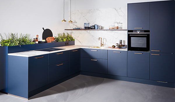 Blauwe keukens