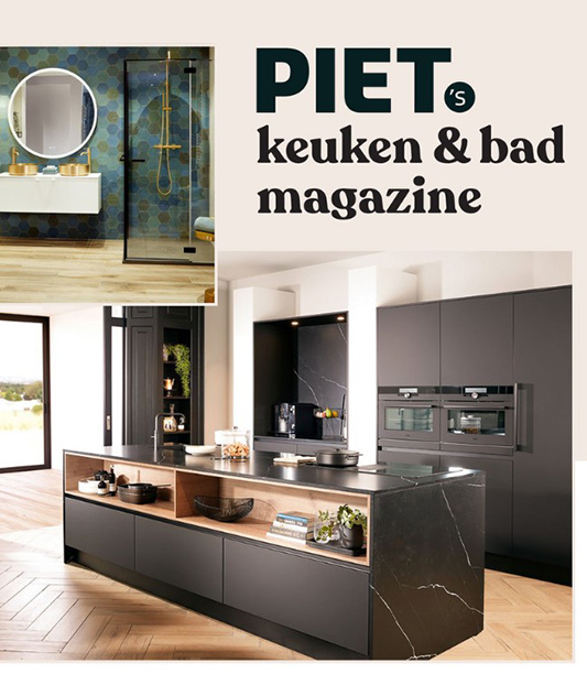 Piet Klerkx keukens en badkamers magazine