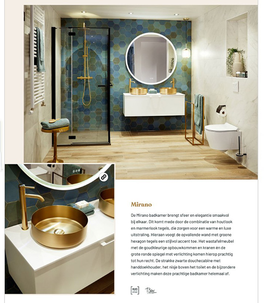 Piet Klerkx keukens en badkamers magazine